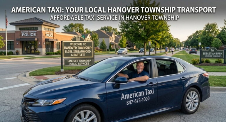 Hanover Township taxi, cab Hanover Township IL, northwest suburb taxi