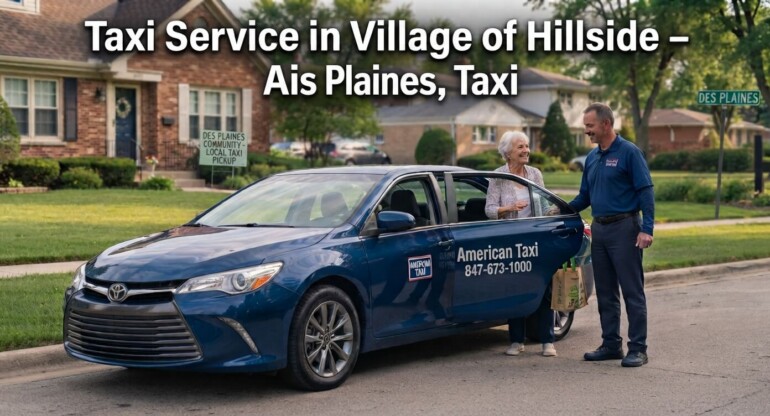Des Plaines taxi, cab Des Plaines IL, O'Hare taxi Des Plaines