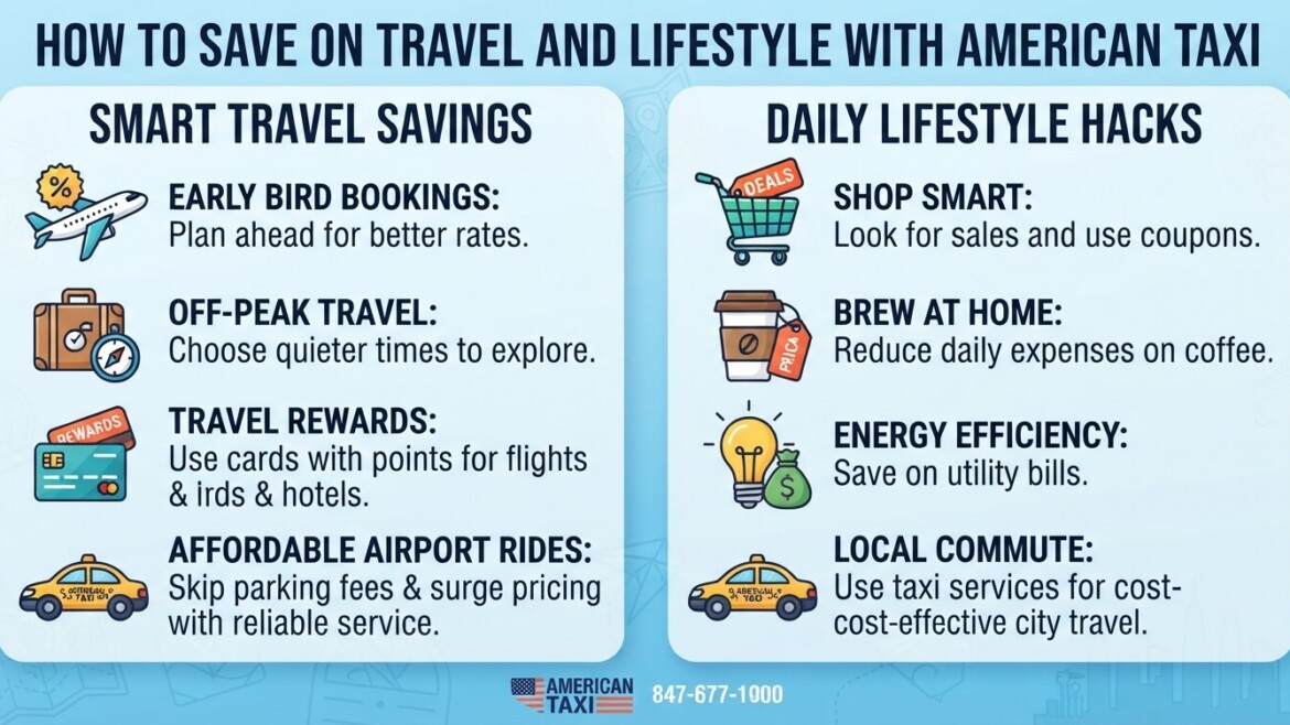 save money Chicago travel, cheap taxi Chicagoland, affordable cab Chicago