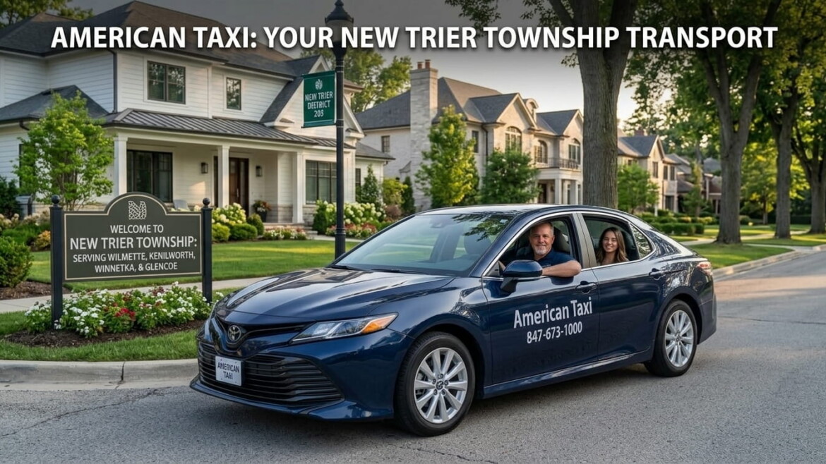 New Trier Township taxi, cab New Trier IL, north shore taxi Chicago